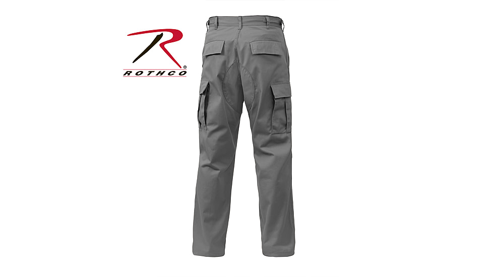 Rothco Tactical BDU Cargo Pants, Black, Medium, Short, 7971-Black-M-Short31-35Waist2612-2912Length