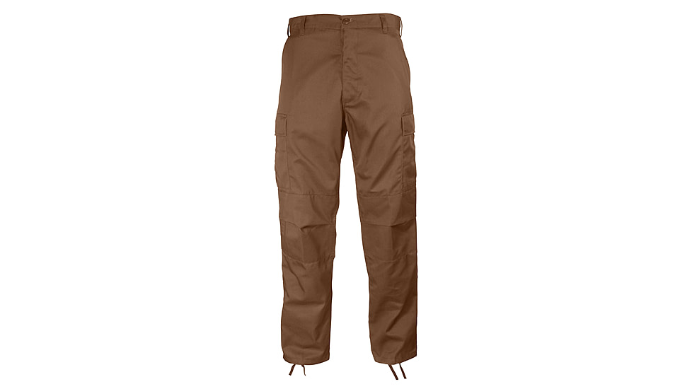 Rothco Tactical BDU Cargo Pants, Black, Medium, Short, 7971-Black-M-Short31-35Waist2612-2912Length