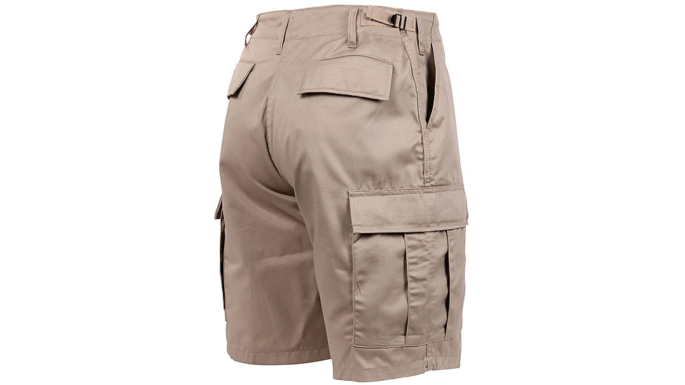 Rothco BDU Shorts, Khaki, Extra Small, 65203-Khaki-XS