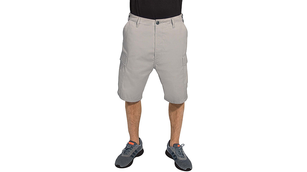 Rothco Tactical BDU Shorts - Mens, Grey, Small, 65235-Grey-S