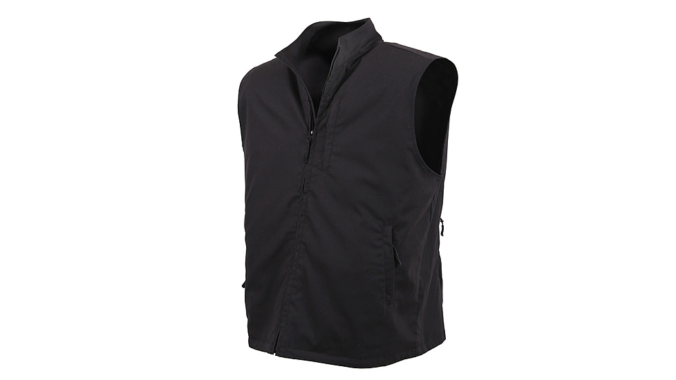 Rothco Undercover Travel Vest, Black, M, 75500-Black-M