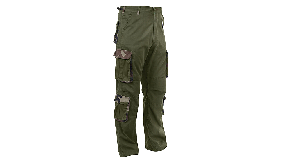 Rothco Vintage Accent Paratrooper Fatigues, Small, 2146-S
