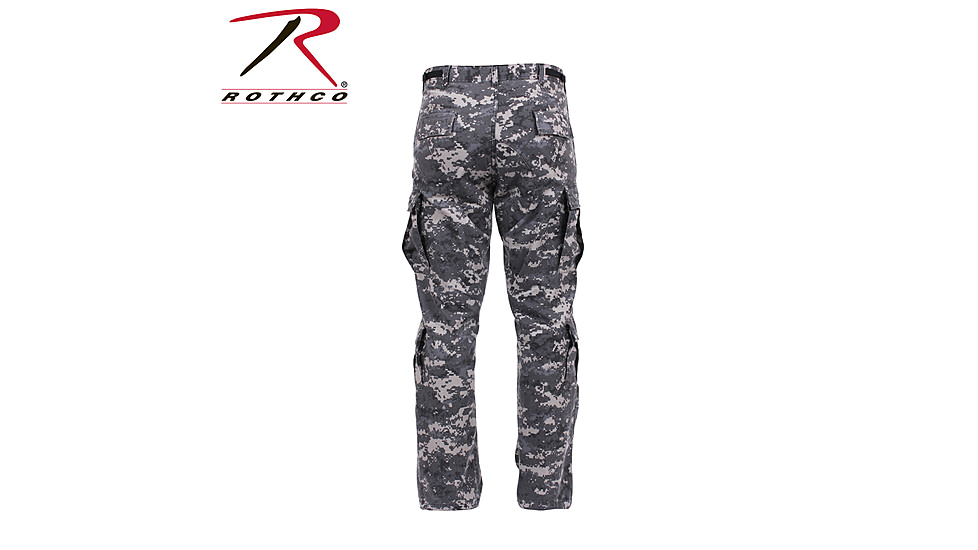 Rothco Vintage Camo Paratrooper Fatigue Pants, ACU Digital Camo, Large, 2666-ACUDigitalCamo-L
