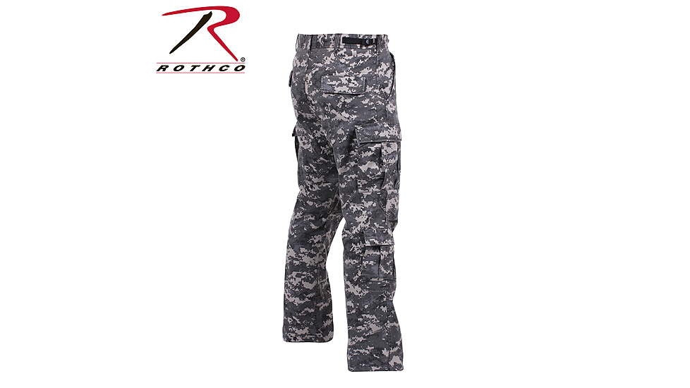 Rothco Vintage Camo Paratrooper Fatigue Pants, ACU Digital Camo, Large, 2666-ACUDigitalCamo-L