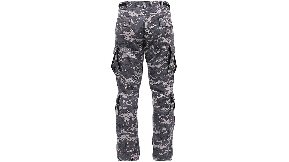 Rothco Vintage Camo Paratrooper Fatigue Pants, Subdued Urban Digital Camo, Small, 22366-SubduedUrbanDigitalCamo-S