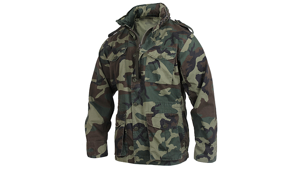 Rothco Vintage Lightweight M-65 Field Jacket, Sage Green, XL, 8731-SageGreen-XL