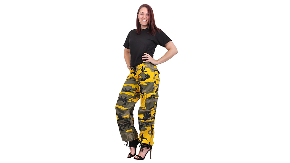 Rothco Womens Camo Vintage Paratrooper Fatigue Pants