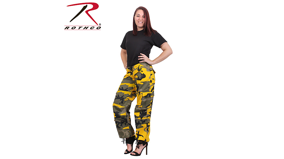 Rothco Womens Camo Vintage Paratrooper Fatigue Pants