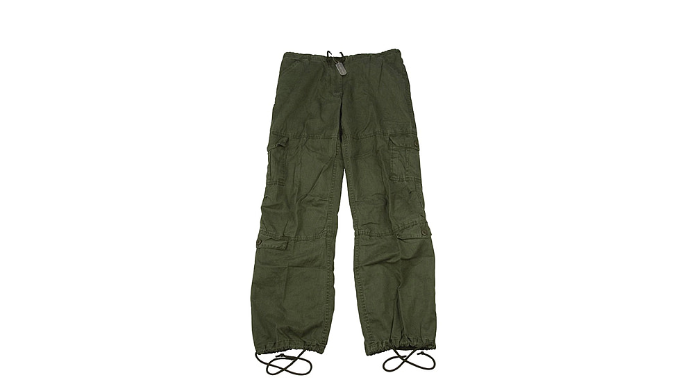 Rothco Vintage Paratrooper Fatigue Pants - Women's, Olive Drab, 2XS, 3186-OliveDrab-XXS