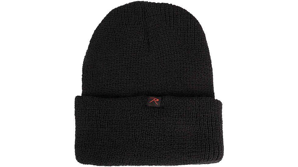 Rothco Wool Watch Cap - Mens, One Size, Black, 58381-Black