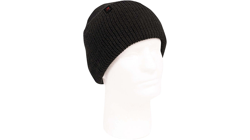 Rothco Wool Watch Cap - Mens, Black, One Size, 58381-Black