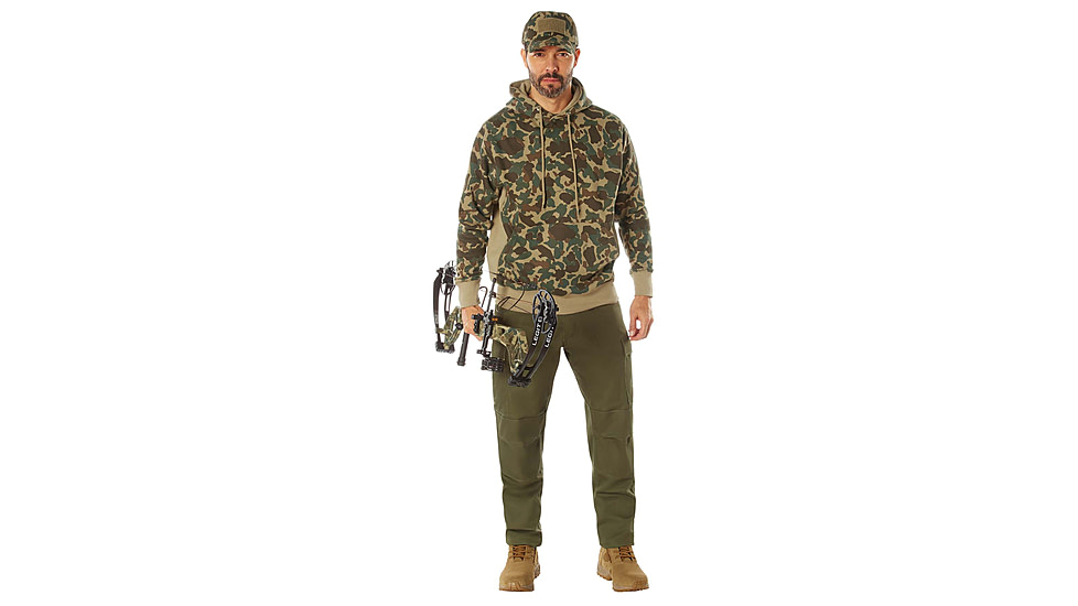 Rothco X Bear Archery Fred Bear Camo Every Day Hoodie, XL, 19070-XL