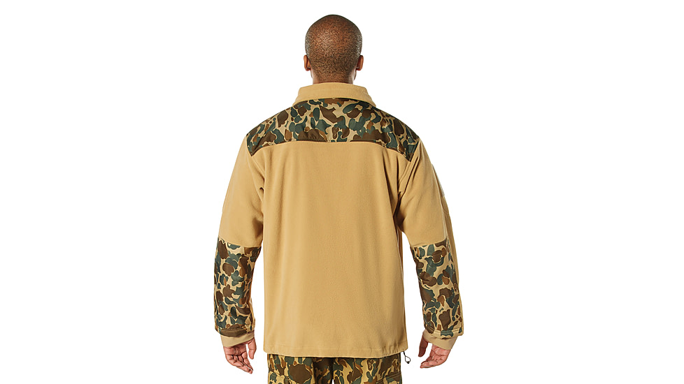 Rothco X Bear Archery Fred Bear Camo Spec Ops Tactical Fleece Jacket - Men's, Small, 86690-S