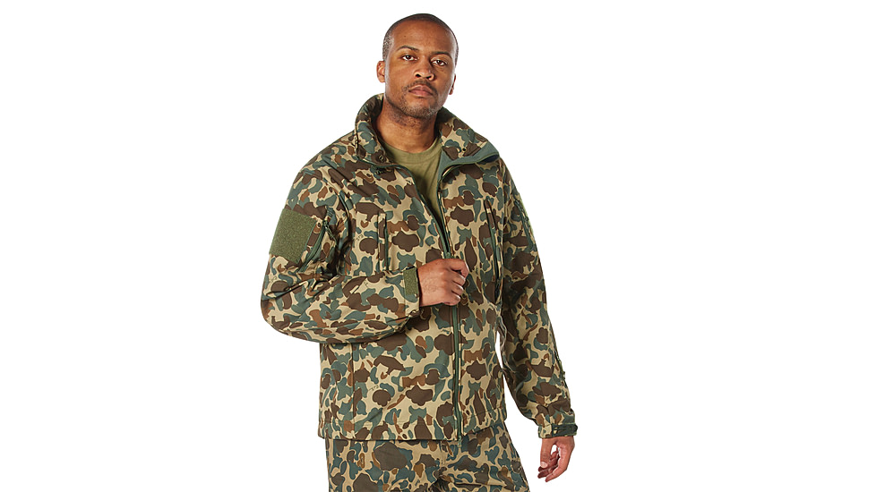 Rothco X Bear Archery Fred Bear Camo Special Ops Soft Shell Jacket - Men's, Small, 19090-S