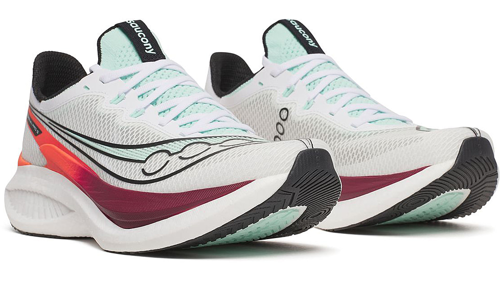 Saucony Endorphin Pro 5, White/Crimson, 9.5, S21064-172-9.5