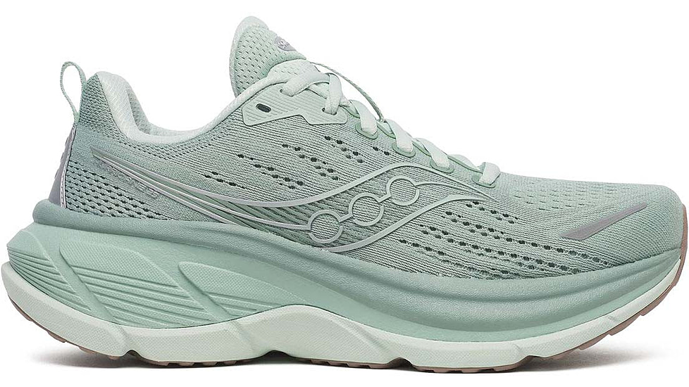 Saucony Hurricane 25 - Womens, Iceberg/Aloe, 6.5, S11026-220-M-6.5