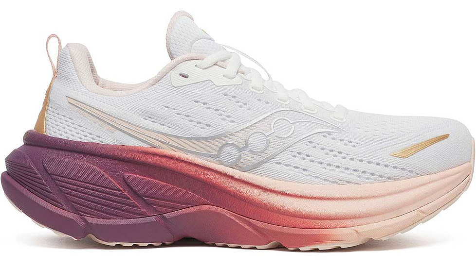 Saucony Hurricane 25 - Womens, White/Cameo, 8, S11026-224-M-8