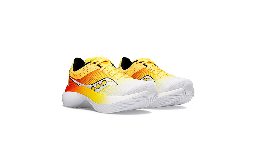 Saucony Kinvara Pro Shoes - Mens, Vizi Gold/Infrared, 12.5, Medium, S20847-138-700-M-12.5