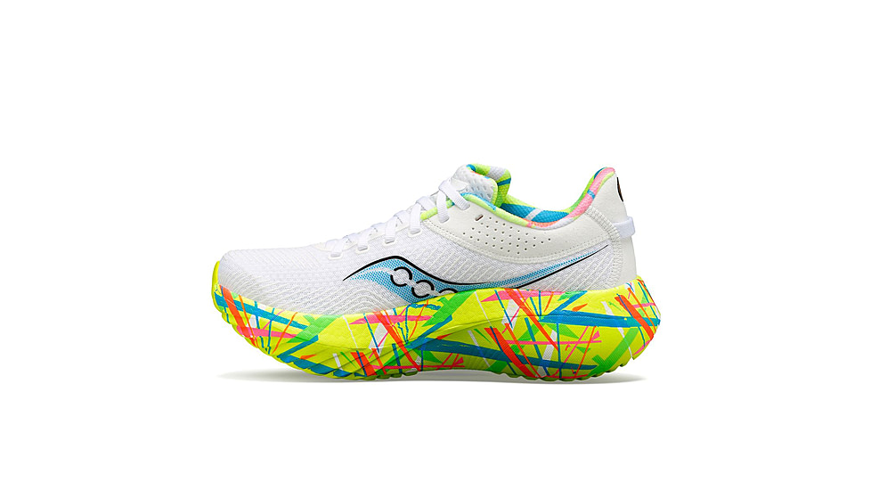Saucony Kinvara Pro Shoes - Mens, White/Citron, 11.5, Medium, S20847-07-100-M-11.5