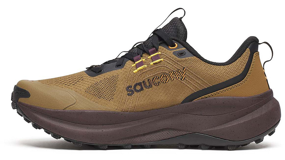 Saucony Xodus Ultra 4 - Mens, Kodiak/Wine, 13, S21032-245-M-13