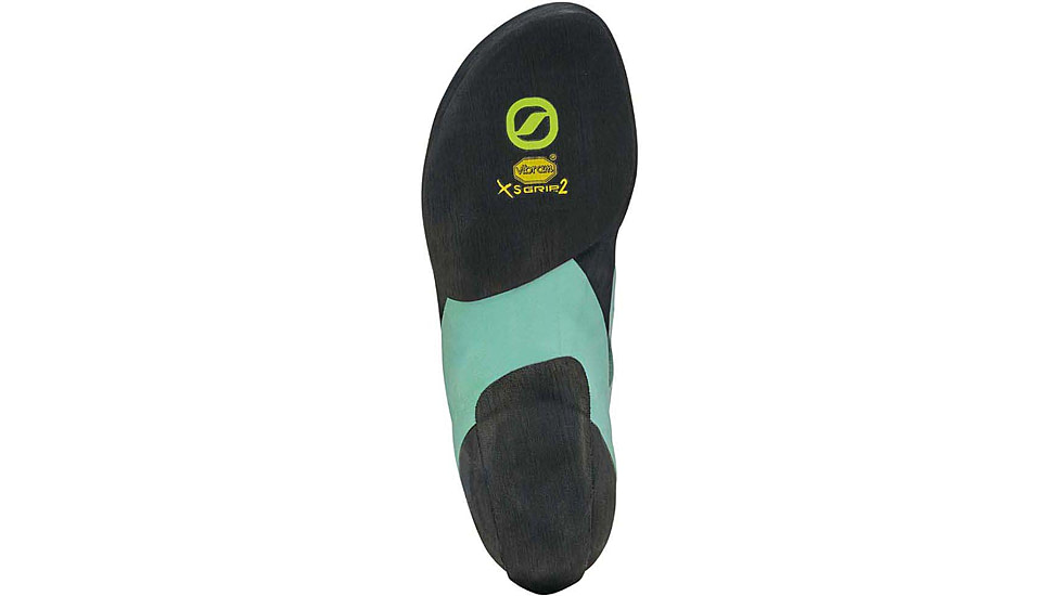Scarpa Instinct VS Climbing Shoes - Womens, Black/Aqua, 39.5, 70013/002-BlkAqua-39.5