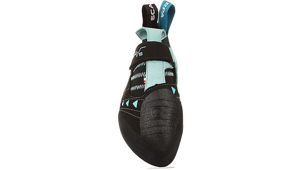 Scarpa Instinct VS Climbing Shoes - Womens, Black/Aqua, 39.5, 70013/002-BlkAqua-39.5