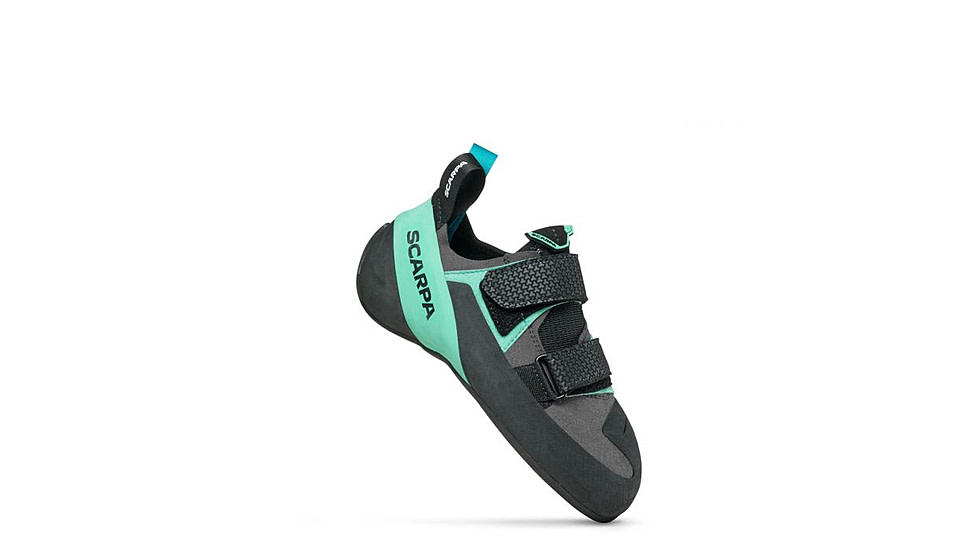 Scarpa Scarpa Arpia V LV Climbing Shoes - Womens, Shark/Aqua, 40.5, 70087/000-SrkAqua-40.5