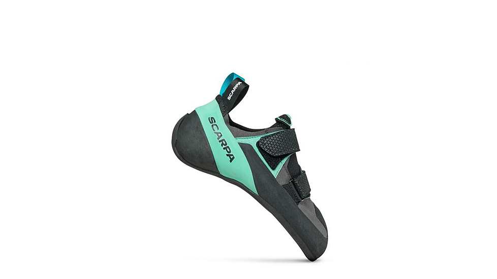 Scarpa Scarpa Arpia V LV Climbing Shoes - Womens, Shark/Aqua, 40.5, 70087/000-SrkAqua-40.5
