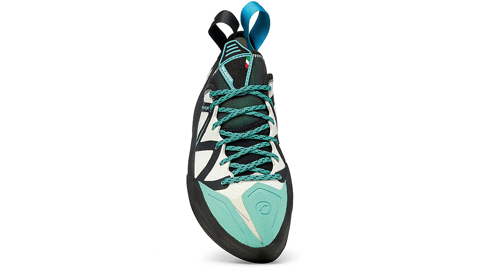 Scarpa Vapor Climbing Shoes - Womens, Dust Gray/Aqua, 37.5, 70074/002-DgryAqua-37.5