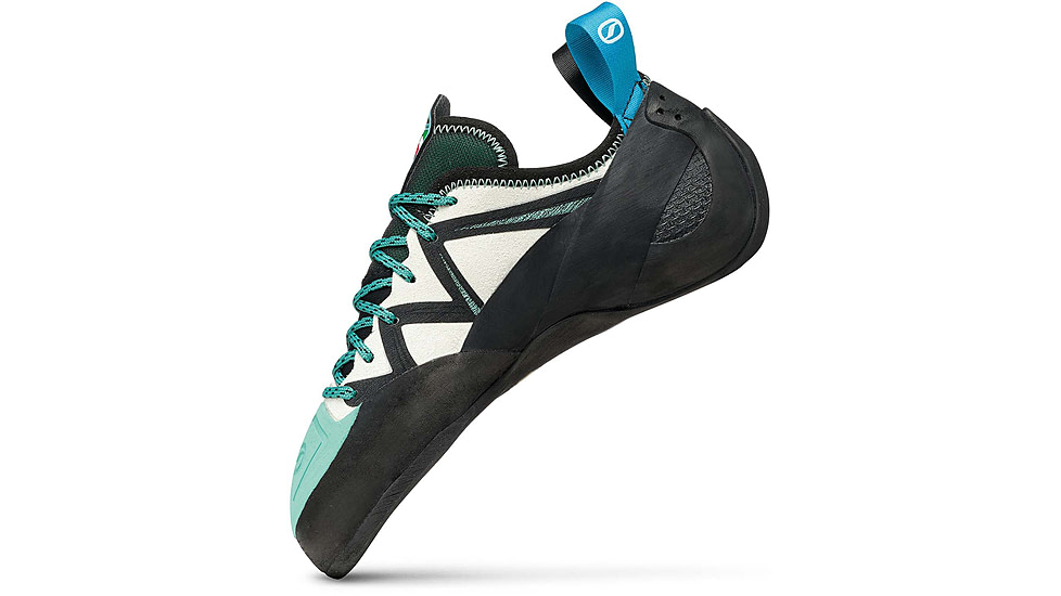 Scarpa Vapor Climbing Shoes - Womens, Dust Gray/Aqua, 37.5, 70074/002-DgryAqua-37.5