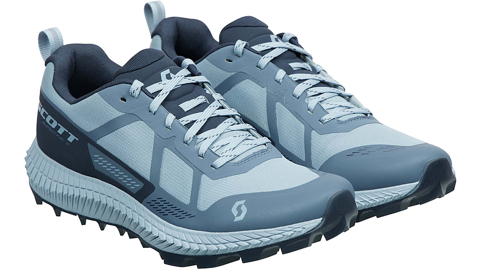 SCOTT Supertrac 3 Shoes - Womens, Glace Blue/Bering Blue, 9, 2878227190405-9