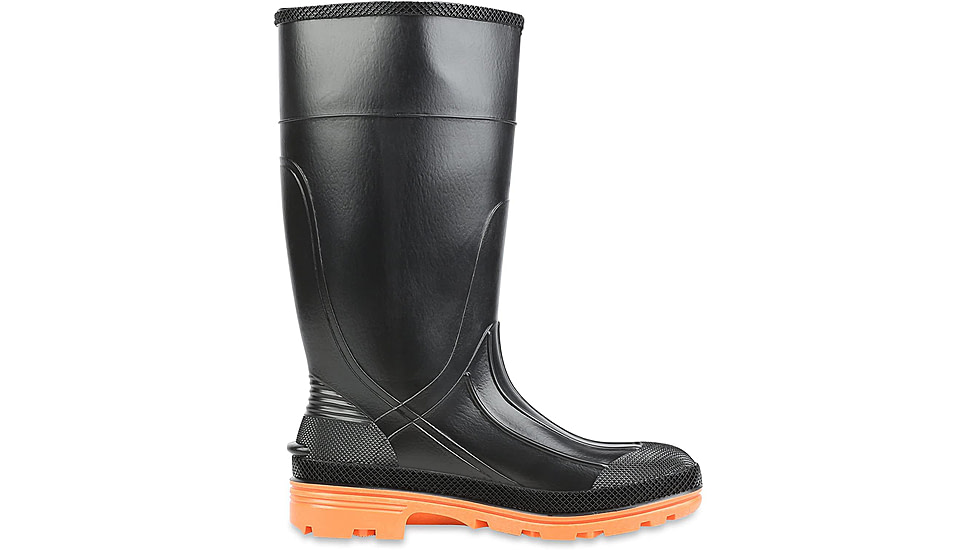 Servus PRM 15 in Steel Toe Boots - Mens, Black/Orange, 12, 75145C-BLK-120