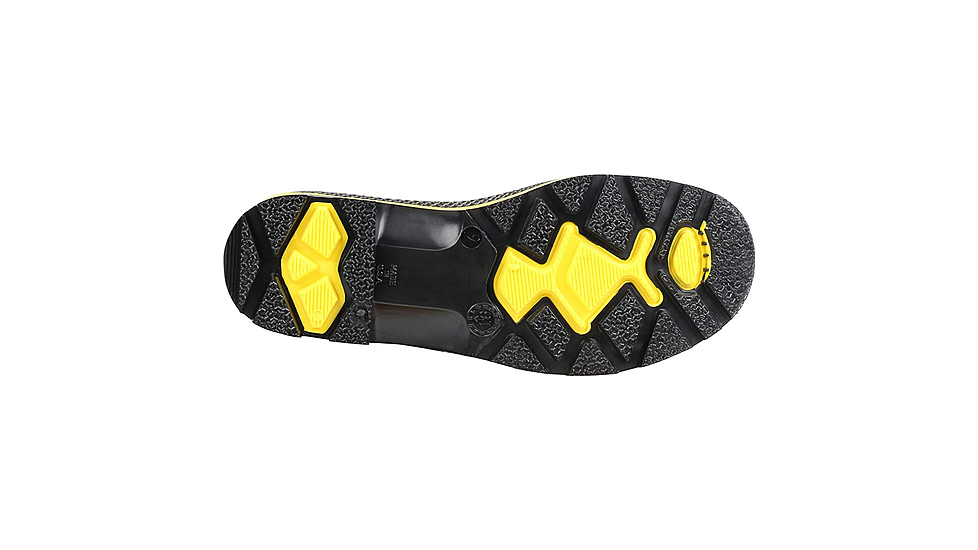 Servus PRO PVC Footwear Boots - Mens, Gray/Yellow, 5, 75101-GYM-050