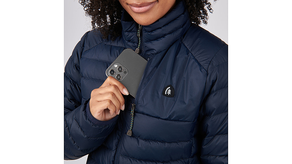 Sierra Designs Sierra Designs Down Jacket - Womens, Midnight Navy, Extra Small, 33551622MNV-XS