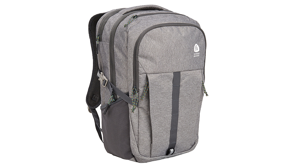 Sierra Designs Sonora Pass 27L Daypack, Gray, 80713621-GY