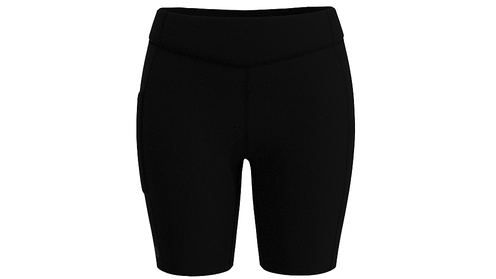 Smartwool Active Biker Short - Womens, Black, Small, SW0169330011-001 BLACK-S