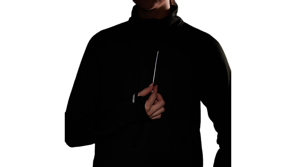 Smartwool Active Fleece Wind 1/2 Zip Jacket - Womens, Black, Medium, SW002660001100M000