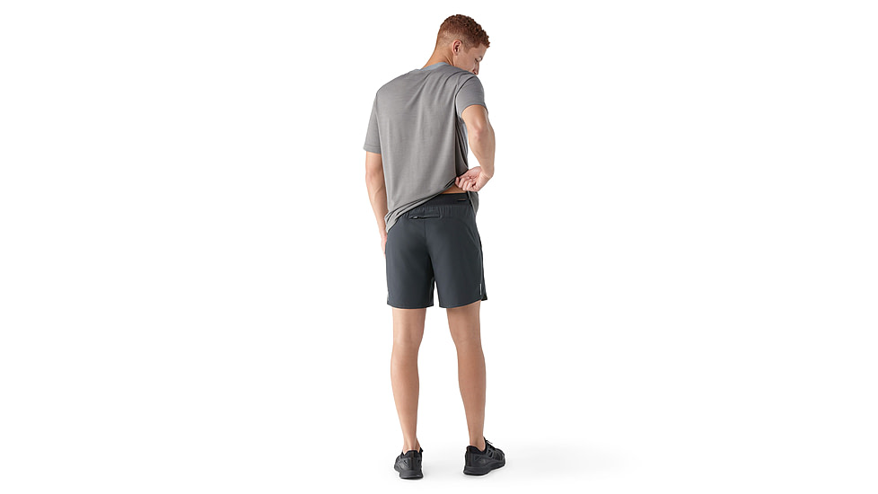 Smartwool Active Lined 7 in Short - Mens, Black, Medium, SW002839001100M000