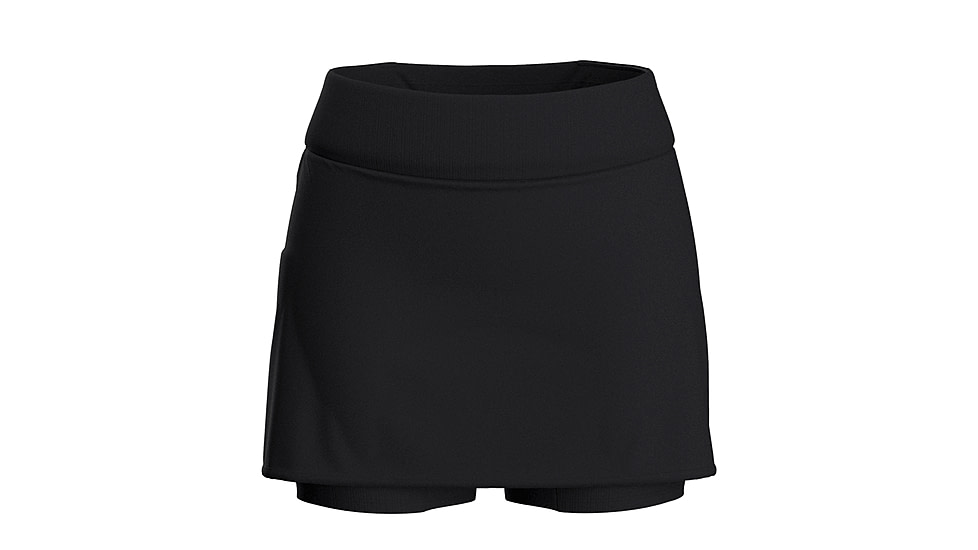 Smartwool Active Lined Skirt - Womens, Black, Medium, SW0024140011M