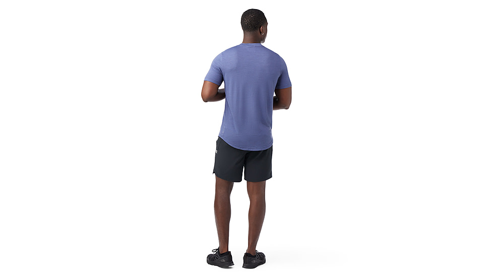 Smartwool Active Mesh Short Sleeve - Mens, Nightfall Blue, Small, SW002293P43100S000