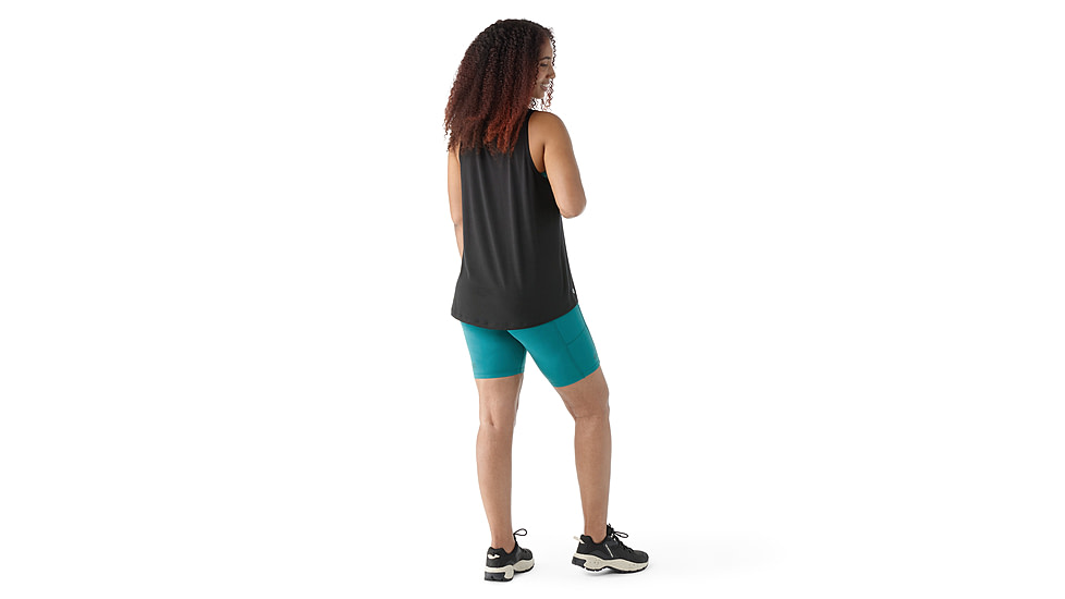 Smartwool Active Ultralite High Neck Tank - Womens, Black, Large, SW002373001100L000
