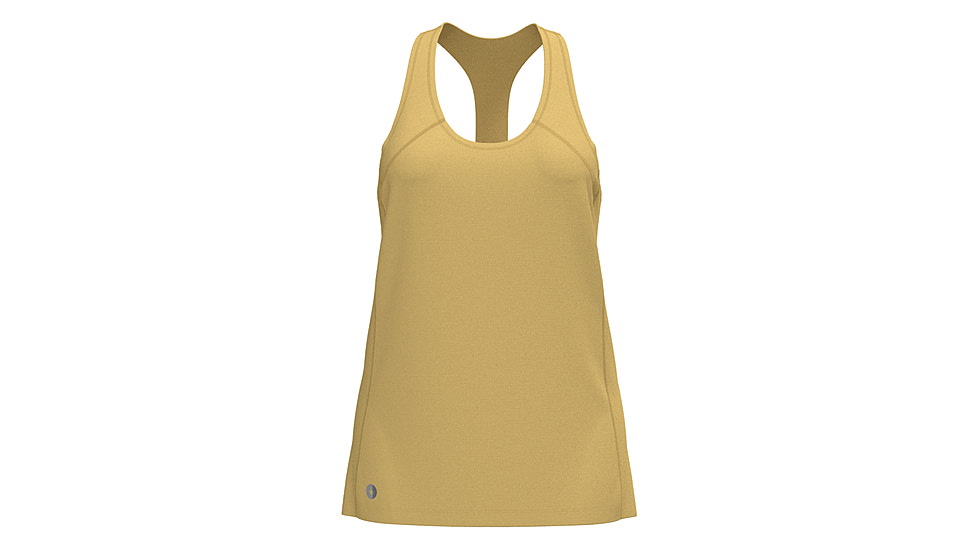 Smartwool Active Ultralite Racerback Tank - Womens, Custard, Large, SW016586N041L
