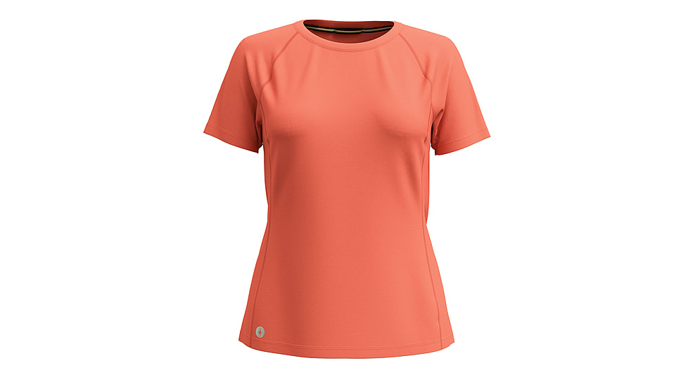 Smartwool Active Ultralite Short Sleeve - Womens, Coral Reef, Large, SW016587P35100L000