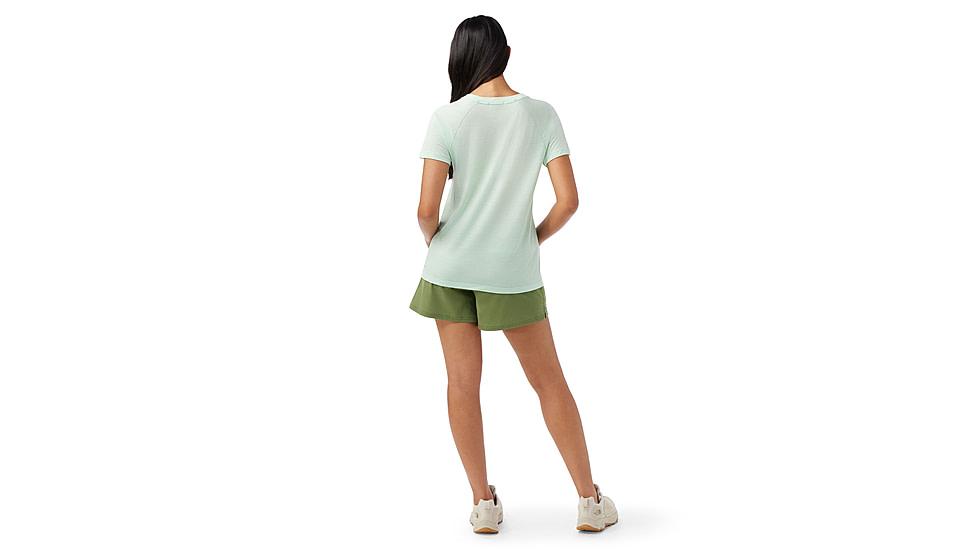 Smartwool Active Ultralite Short Sleeve - Womens, Matcha Green, Small, SW016587P39100S000