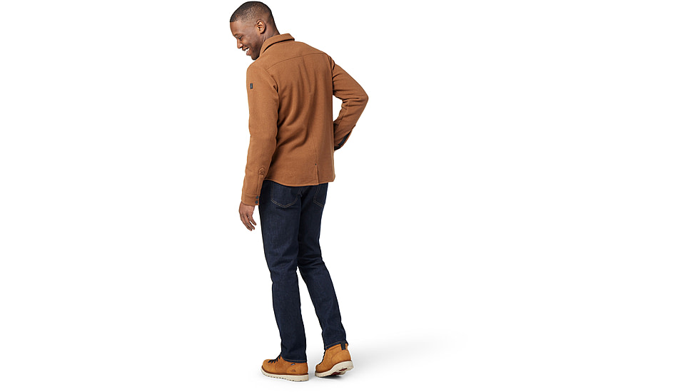 Smartwool Anchor Line Shirt Jacket - Mens, H58 Whiskey, Medium, SW000122H58M