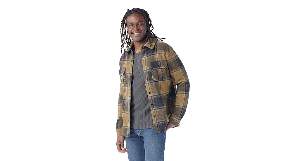 Smartwool Anchor Line Shirt Jacket - Mens, Winter Moss Plaid, Medium, SW000122P26M