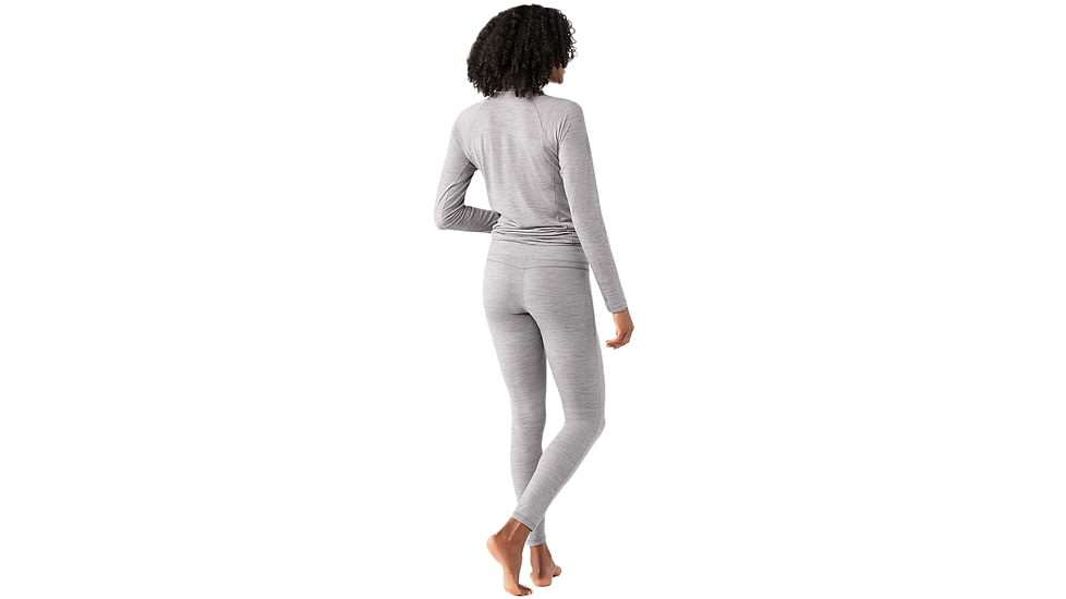 Smartwool Classic All-Season Merino Base Layer Bottom - Womens, Light Gray Heather, Small, SW016908545100S000