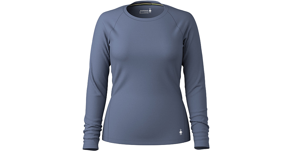 Smartwool Classic All-Season Merino Base Layer Crew - Womens, Nightfall Blue, Large, SW016912P43100L000