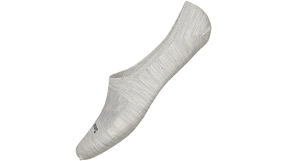 Smartwool Everyday No Show Socks, Ash, Extra Large, SW0019940691-069 ASH-XL