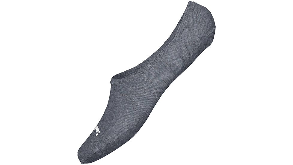 Smartwool Everyday No Show Socks, Medium Gray, Small, SW0019940521-S
